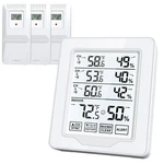 Indoor Outdoor Thermometer Wireless With 3 Remote Sensors, Digital Temperatur.... Fixed Price $37.74.