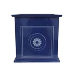 Southern Patio CMX-064732 Colony Square Planter Navy 16 Inch. Fixed Price $91.17.