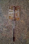 Vintage T.c.a. (john L. Chaney Manufacturing Co.) Roast Meat Thermometer.. Fixed Price $15.00.