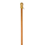56 Inch Wooden Pole For House And Estate Flags Classic Display. Fixed Price $27.19.