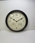 Acurite Analog Clock Thermometer Hygrometer Oil-rubbed Bronze 13 In. A-1. Fixed Price $14.44.