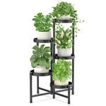Plant Stand Indoor Outdoor 5 Tier Corner Metal Flower Display Holder Shelf Easy. Fixed Price $49.03.