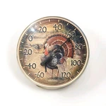 Springfield Bert Deciglie "turkeys" 12 Outdoor Patio Thermometer Wall Mounted. Fixed Price $25.95.