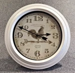 Sterling & Noble 11.5" Quartz Wall Clock Rooster Weather Vane Design #6168. Fixed Price $19.99.