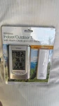 Oregon Scientific Iwa 80055 Silver Wireless Thermometer Alarm Clock. Fixed Price $34.99.