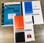 International 800 Series Cyclo Planter Service Parts Operators Manual Set Ih. Fixed Price $59.97.