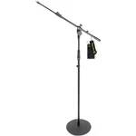 Gravity Stands Microphone W/round BASE/2-POINT Adjustment Telescoping Boom. Fixed Price $104.99.