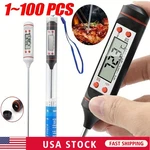 Instant Read Digital Meat Thermometer Bbq Grill Smoker For Kitchen Food Cooking. Fixed Price $37.79.