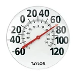 Taylor Extra Large Metal Wall Indoor Outdoor Thermometer 18 Inch. Fixed Price $80.73.
