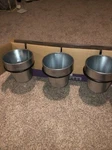 New Discontinued Pennington 3 Pot Plant Vertical Gardening Kit Wall Mounted. Fixed Price $8.72.