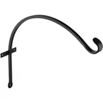 Panacea 16 In. Black Powder-coated Curved Wrought Iron Hanging Plant Bracket. Fixed Price $21.78.