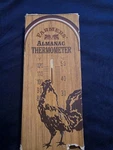 Avon Farmers Almanac Soap Miissing Tin Thermometer Open Box Poor Condition. Fixed Price $9.00.