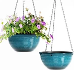 2 Pack Hanging Planters For Indoor Outdoor Plants, 10 Inch With. Fixed Price $37.74.