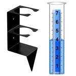 Rain Gauge Outdoor, 7" Capacity Outdoors Best Rated With Stainless.... Fixed Price $18.42.