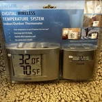 Taylor Digital Wireless Temperature System Indoor/outdoor Thermometer Lcd Screen. Fixed Price $24.49.