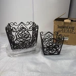 Southern Living At Home Rosedale Plant Holder/baskets, # 40400, Set Of 2 New!!. Fixed Price $16.95.
