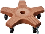 Bosmere Plant Caddie Heavy-duty Rolling Stand 14", Terra Cotta. Fixed Price $63.99.