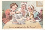 Granite Iron Ware - A.j. Bates Webster, Ma Antique Victorian Trade Card. Fixed Price $29.50.