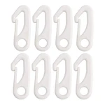 Nylon Flag Snap Hooks, Pole Clips, 8 Pack. Fixed Price $8.49.
