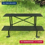 Zhongma 2 Tier Sturdy Metal Plant Stand With Wheels Heavy Duty Holder For. Fixed Price $115.33.