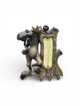 Vintage Bear Foot Moose Thermometer Celsius Fahrenheit Wall Hanging. Fixed Price $65.00.