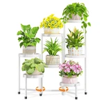 Laszola 7 Tiered Folding Tall Stand Indoor For Multiple Large Planter. Fixed Price $83.35.