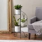 Spiral Staircase 4 Tier Shelf Flower Pot Planter Shelves Pedestal Stand. Fixed Price $97.80.