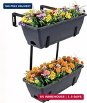 Balcony Planters Hanging, Deck Railings Boxes 16.9IN,. Fixed Price $36.14.