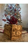 Garden Wood Planter Storage Box Rustic Farmhouse Flower Pot Decor. Fixed Price $30.00.