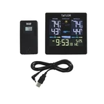 Taylor Digital Wireless Deluxe Indoor Outdoor Thermometer, Weather Station Fo.... Fixed Price $73.98.