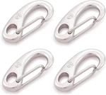 Shonan Clips For Flagpole Rope, Marine Grade Wire Gate Carabiners, Boat Fen. Fixed Price $13.67.