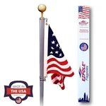 Ezpole Defender Inground Flag Kit For Outdoors Heavy Duty-winds To 130 M.... Fixed Price $263.60.
