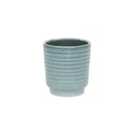Cheungs Celadon Green Rippled Ceramic Planter. Fixed Price $24.30.