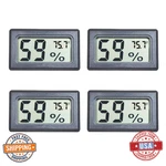 4-PACK Mini Digital Temp Humidity Indoor Thermometer Hygrometer Gauge. Fixed Price $21.79.