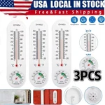 3PCS Wall Thermometer Indoor Outdoor Yard Garden Greenhouse Home Humidity. Fixed Price $6.89.