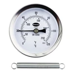 Brannan Clip On Pipe Clamp Hvac Thermometer - Stainless Steel. Fixed Price $19.89.