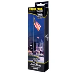 Woodland Scenics JP5925 Flag Pole With Spotlight Value Pack. Fixed Price $49.99.