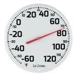 La Crosse 8" Analog Dial Thermometer, Indoor Outdoor Temperature Gauge. Fixed Price $19.83.
