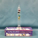 11.5" Koch Germany Blown Glass Galileo Thermometer New/open Box. Fixed Price $24.99.