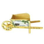 Stand Wood Wheelbarrow Flower Planter Rustic Country Xmas 18" 6". Fixed Price $25.00.