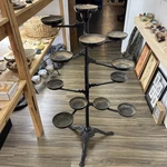 Antique Cast Iron Plant Stand With Swinging Arms Victorian Style. Fixed Price $765.00.