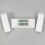 Acu-rite Digital Wireless Refrigerator Freezer Thermometer Alarm 00986A2. Fixed Price $17.09.