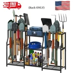 Heavy Duty Garden Tool Organizer - 3 Tier Storage With Hooks (rack Only). Fixed Price $90.99.