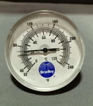 Bradley 1/2 LFTB-3-2 Temperature Gauge. Fixed Price $39.00.