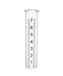 Mateda 7" Plastic Rain Gauge Replacement Tube With Lid Design, Transparent. Fixed Price $13.05.