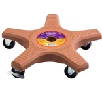 16 In. Terra Cotta Plastic Down Under Plant Caddie. Fixed Price $38.71.