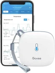 Govee Smart Thermometer Hygrometer, Wifi Humidity Temperature Single, White. Fixed Price $46.04.