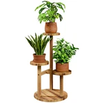 Bamworld Plant Stand Indoor Shelf Tiered Wood. Fixed Price $29.99.