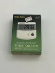 Radioshack Indoor/outdoor Thermometer Model 63-854. Fixed Price $19.99.