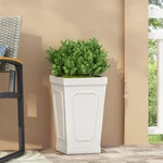 Burgos Outdoor Cast Stone Tapered Planter By Christopher Knight Home. Fixed Price $78.80.